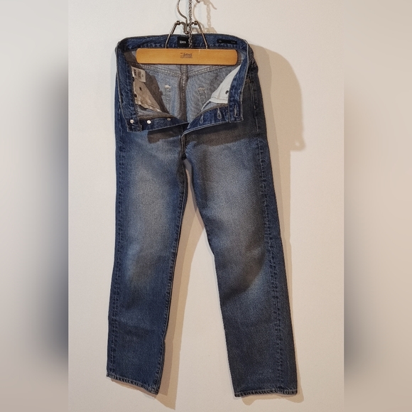 Edwin Tash Premium Denim 24 classic blue straight Leg jeans 100% cotton - Picture 4 of 11